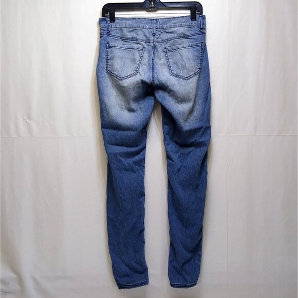 Mossimo Supply Co. Jeggings Low-Rise W29xL30 Women's Size 5 Slim Fit Blue Denim - Picture 2 of 7